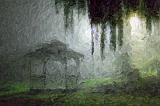 Gazebo In Night Fog_16378-83art